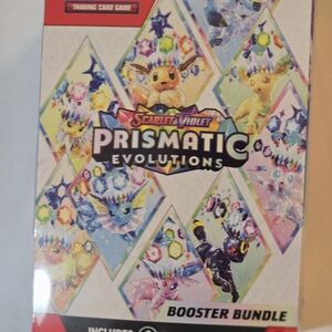 Prismatic Evolutions Booster Bundle 6 Packs Pokemon Scarlet & Violet NEW SEALED